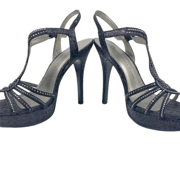 Adrianna Papell Women’s heeled sandals black Size 7.5 - Picture 7 of 12
